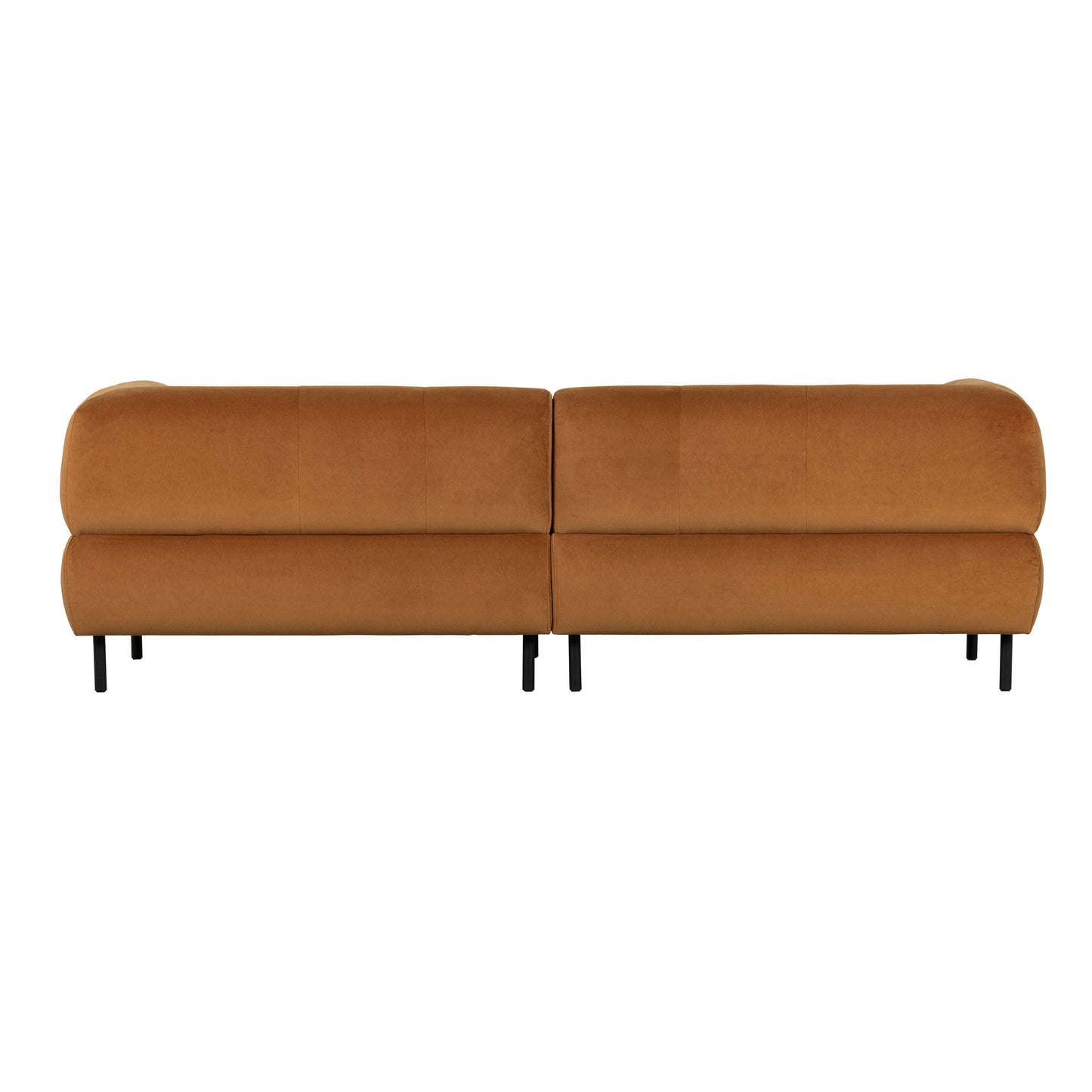 Lloyd 4-seater washed velvet cinnamon