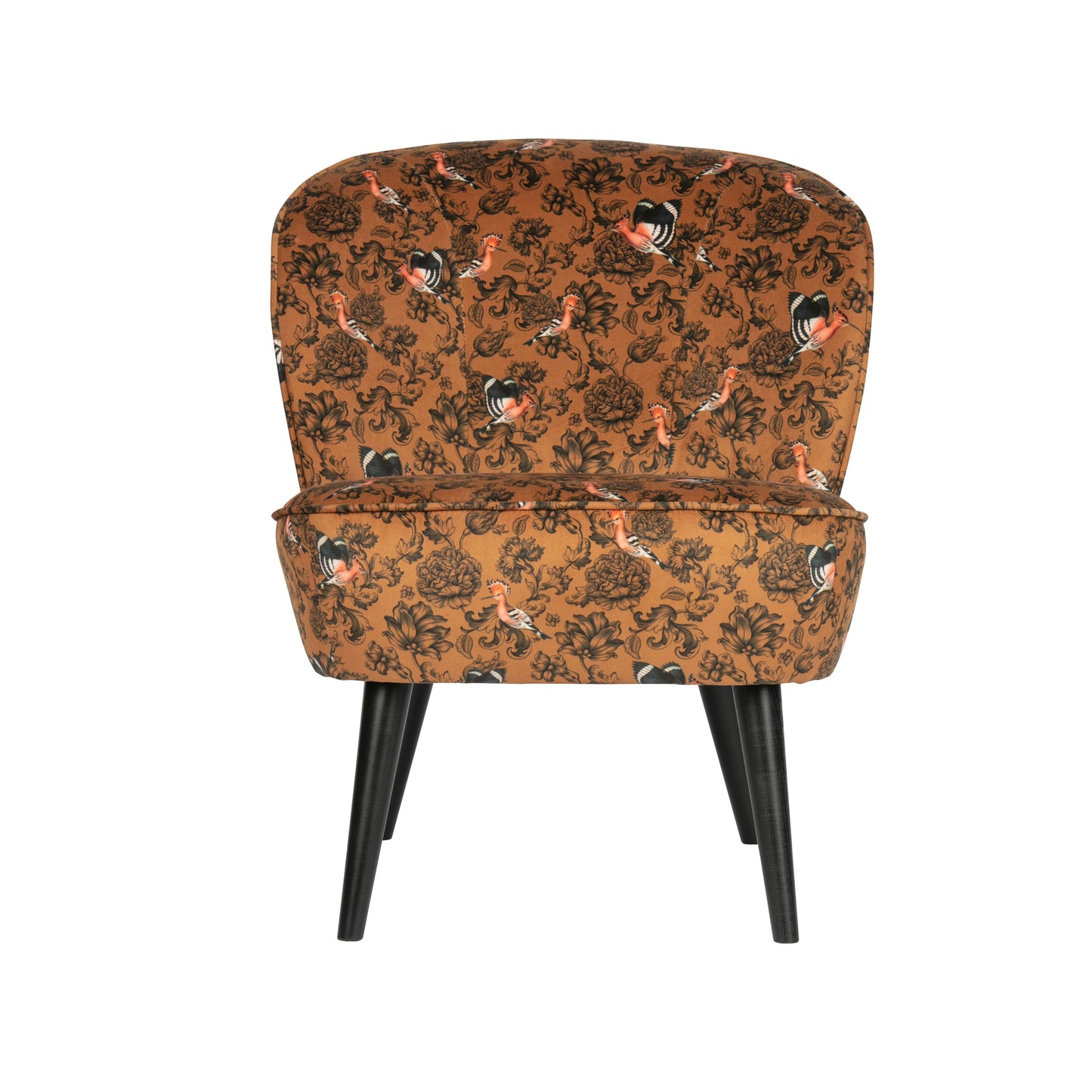 Sara armchair velvet fenix print