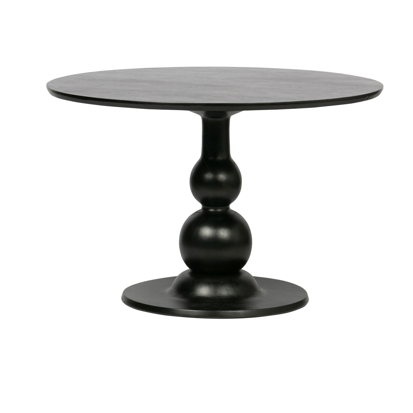 Blanco dining table ø120cm mango black