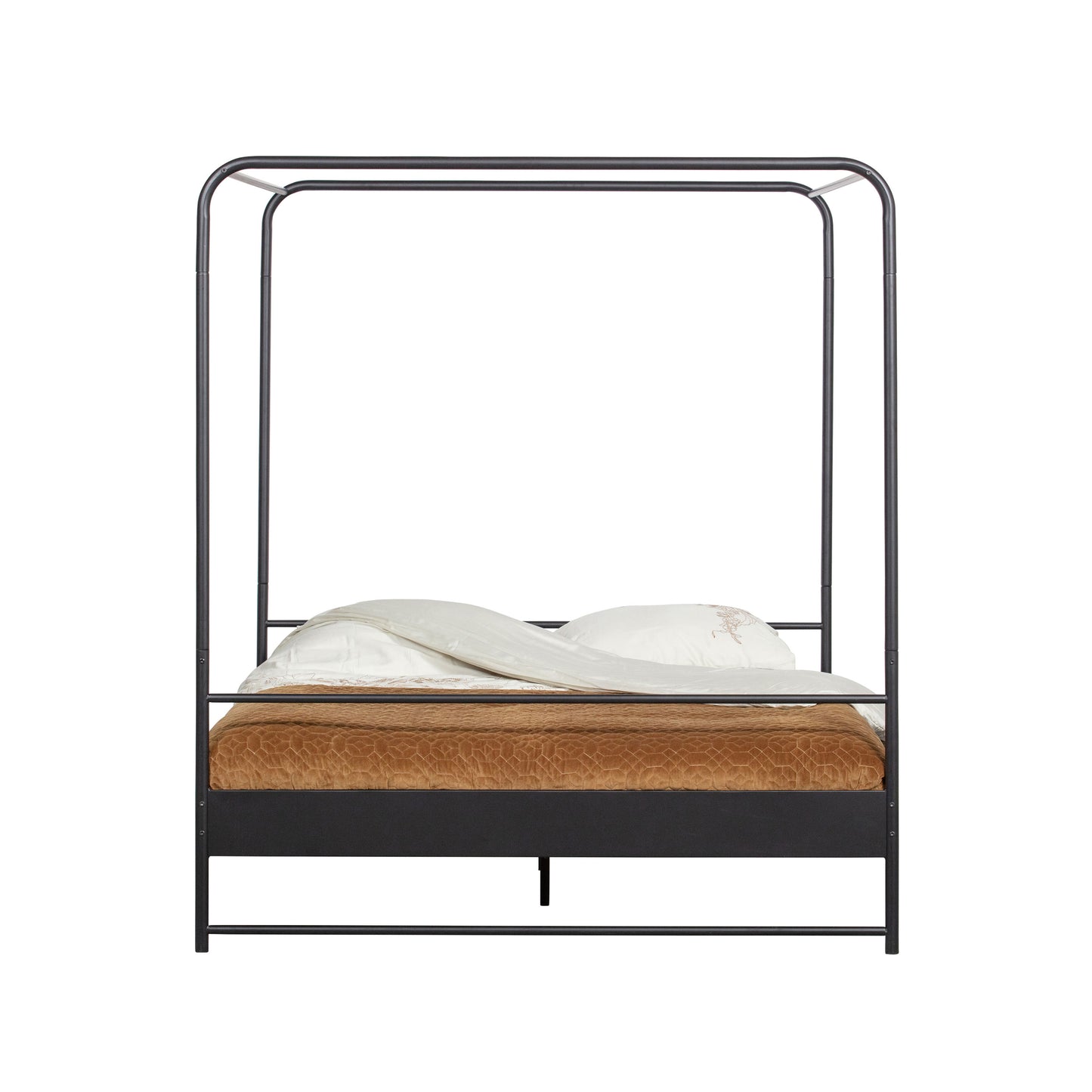 Bunk bed metal black 160x200 cm