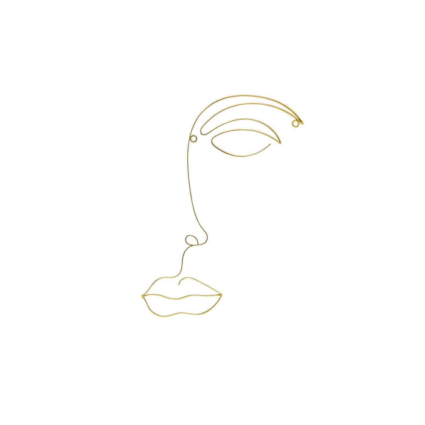 Goldie wall deco brass