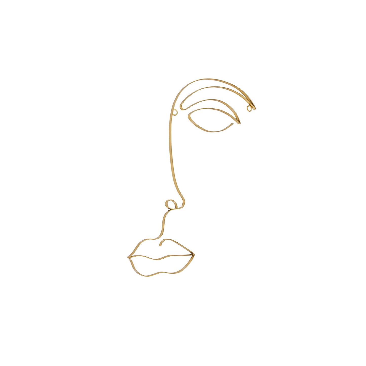 Goldie wall deco brass