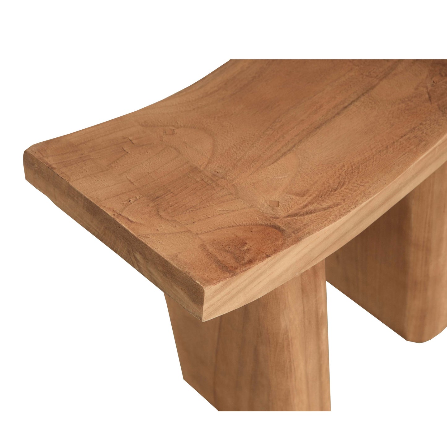 Japan stool wood natural